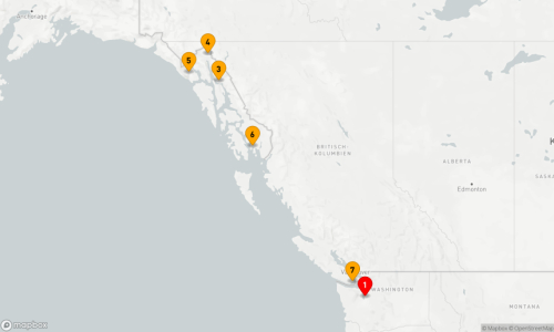 Seattle - Juneau - Skagway - Glacier Bay - Ketchikan - Victoria - Seattle
