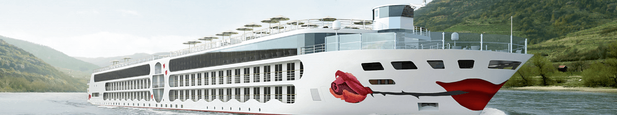 Das neue Flusskreuzfahrtschiff A-ROSA SENA.