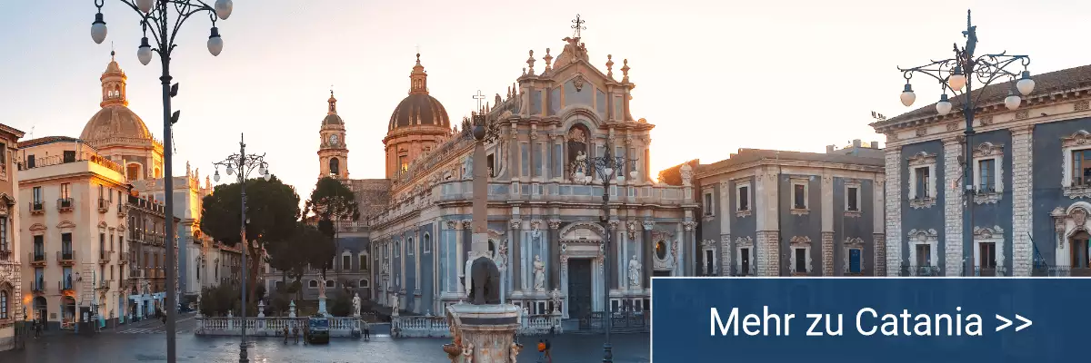 Catania bei einer Kreuzfahrt ans Mittelmeer erkunden