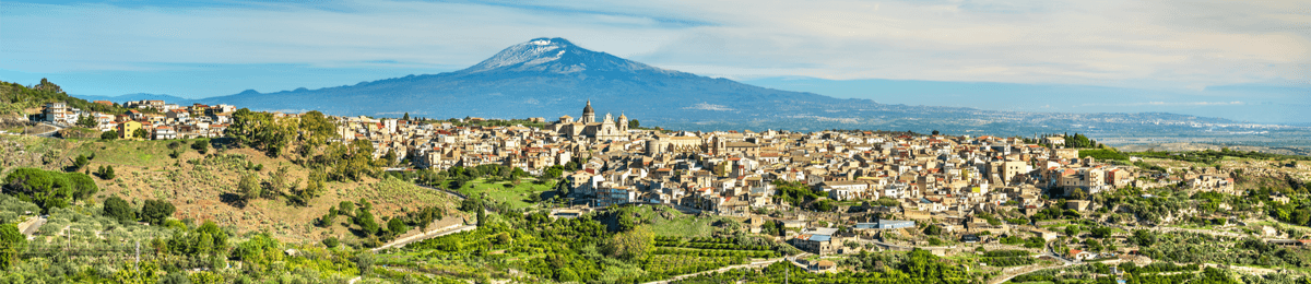 Ausblick auf Val di Catania