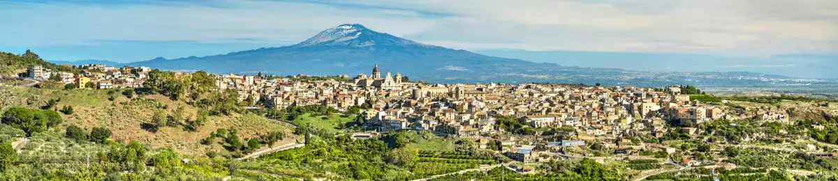 Ausblick auf Val di Catania