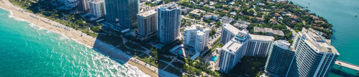 Miami aus der Luft