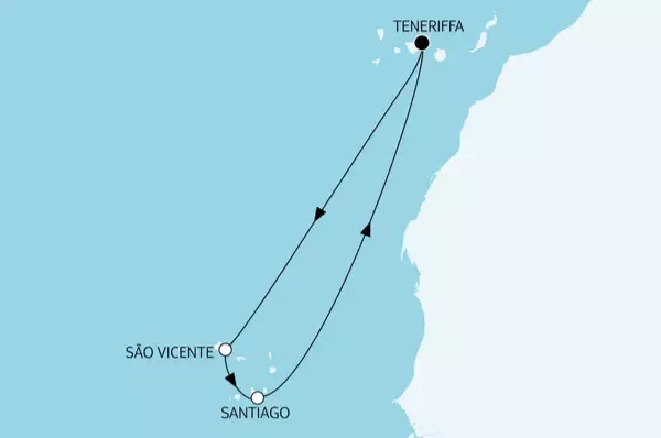 Kapverdische Inseln mit Mein Schiff 3