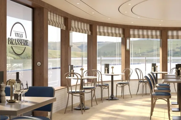 VIVA Brasserie Die VIVA Brasserie auf der neuen VIVA BEYOND auf der Seine.