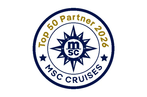 Das offizielle Partnersiegel von MSC für das Jahr 2026.