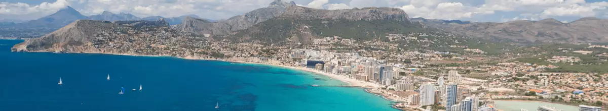 Panoramablick auf Alicante