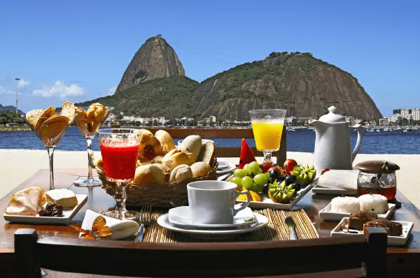 Restaurants in Rio de Janeiro Die künstlerische Fassade der Restaurants schmückt die Wunderbare Stadt