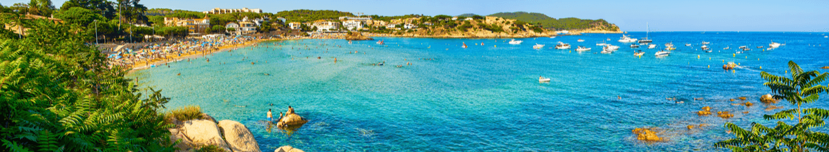 Das idyllische Strandparadies Palamós.