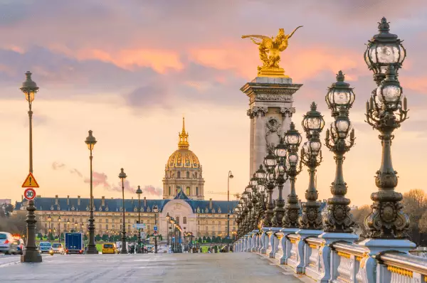 Das berühmte Museum Le Louvre
