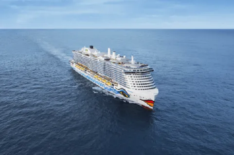 Das große AIDA Kreuzfahrtschiff 