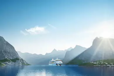 AIDA in den Fjorden Norwegens. Auch diese Routen werden zum AIDA VARIO Tarif angeboten.