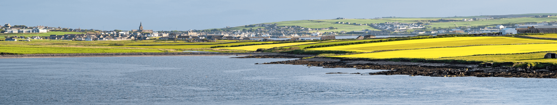 Panoramaausblick auf die Natur in Schottland