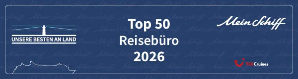 MeinSchiff Top 100 Reisebüro 2025