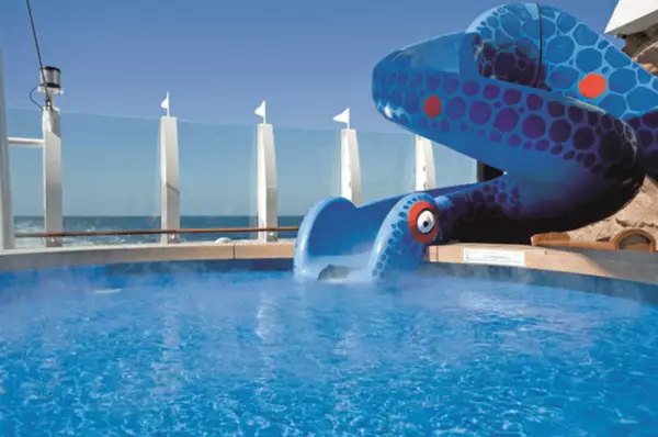Kinderpool mit Rutsche Pool für Kinder im Alter von 3 bis 11 Jahren