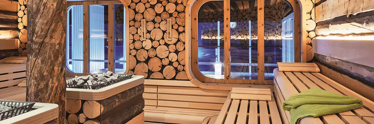 Wellness auf AIDAnova Finnische Sauna an Bord
