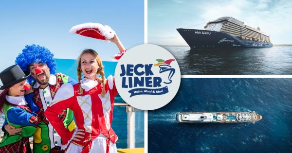 Jeckliner: Karneval auf Mein Schiff® 2026 Motiv 