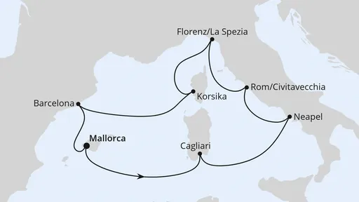 Route Mediterrane Highlights ab Mallorca 2