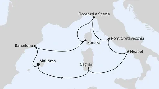 Route Mediterrane Highlights ab Mallorca 2