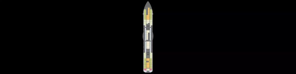 Deckplan AIDAblu – Deck 6