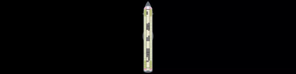 Deckplan AIDAblu – Deck 7