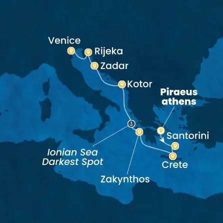Route 7 Nächte Griechenland, Montenegro