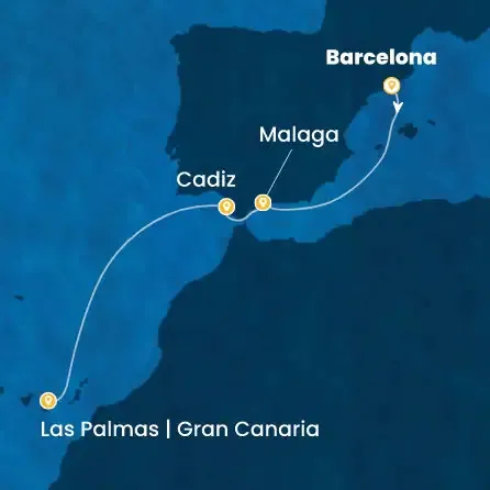 Route 5 Nächte - Spanien,  Kanaren (Spanien)