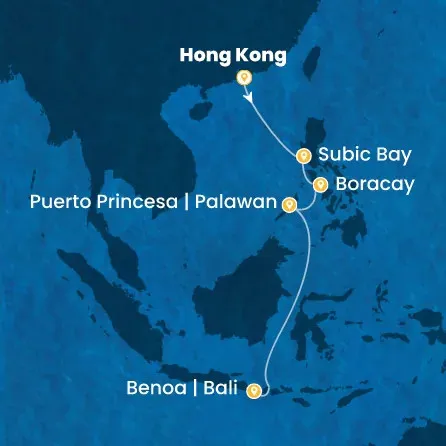 Route 7 Nächte China, Philippinen