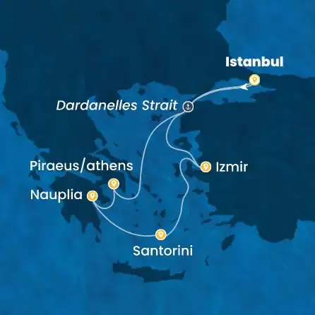 Route 6 Nächte - Türkei,  Griechenland