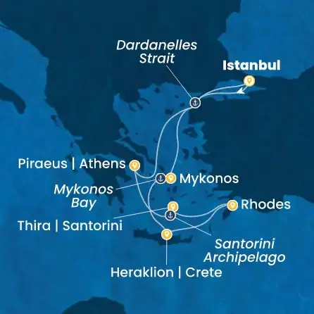 Route 7 Nächte - Türkei,  Griechenland