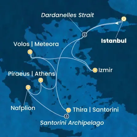 Route 7 Nächte - Türkei,  Griechenland