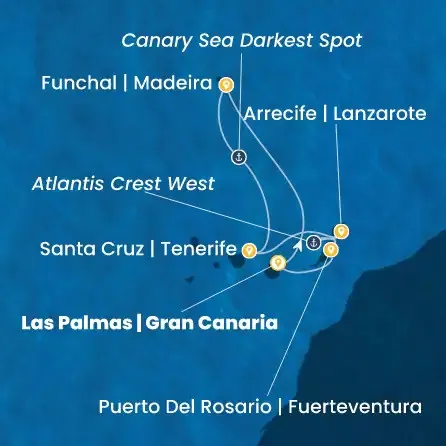 Route 7 Nächte - Kanaren (Spanien),  Madeira,  Spanien