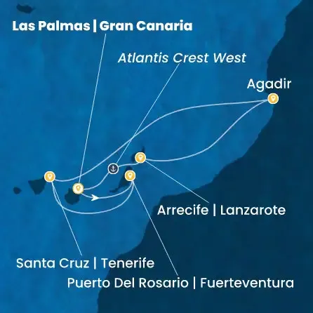 Route 7 Nächte - Kanaren (Spanien),  Spanien,  Marokko