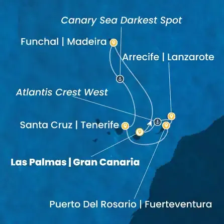 Route 7 Nächte - Kanaren (Spanien),  Madeira,  Spanien