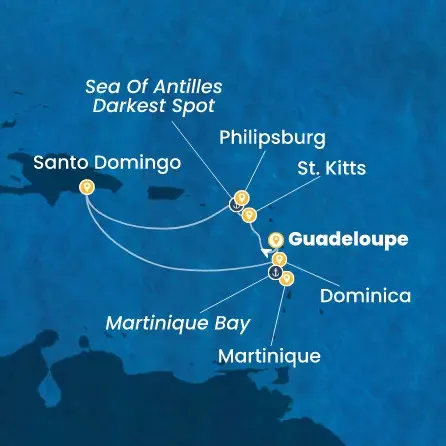 Route 7 Nächte - Antillen,  Dominica