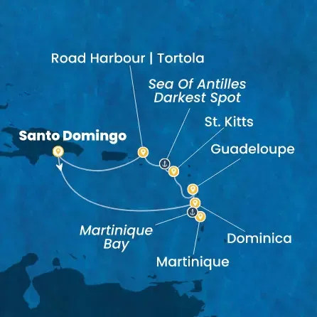 Route 7 Nächte - Dominica,  Antillen,  Jungferninseln