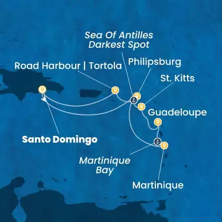 Route 7 Nächte - Antillen,  Jungferninseln