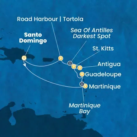 Route 7 Nächte - Antillen,  Jungferninseln