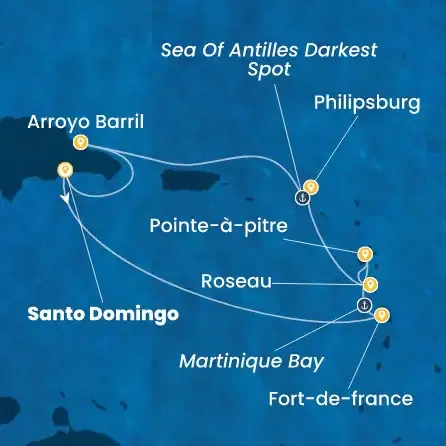 Route 7 Nächte - Antillen,  Dominica