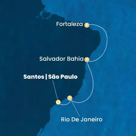 Route 6 Nächte - Brasilien