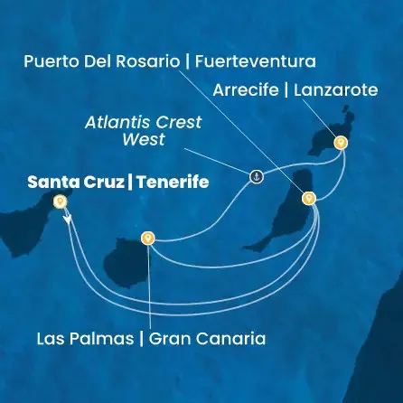 Route 7 Nächte Kanaren (Spanien), Spanien