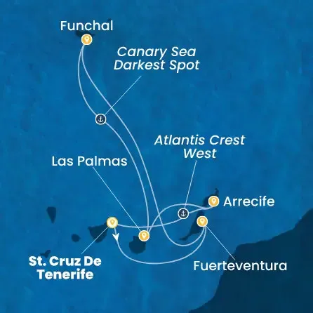 Route 7 Nächte - Kanaren (Spanien),  Spanien,  Madeira