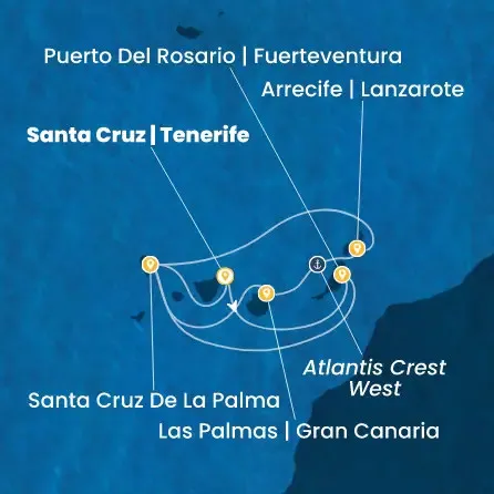 Route 7 Nächte Kanaren (Spanien), Spanien