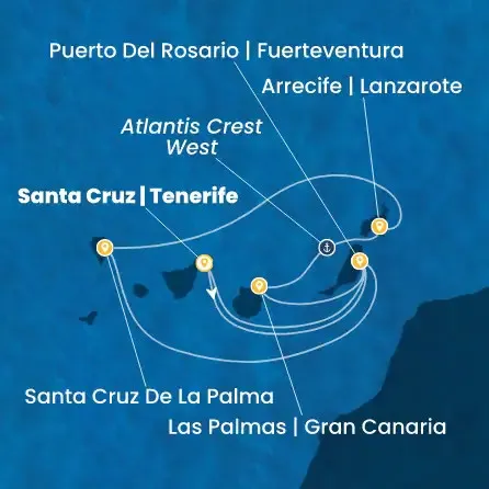 Route 7 Nächte Kanaren (Spanien), Spanien