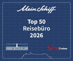 Mein Schiff Top 50 Reisebüro 2026