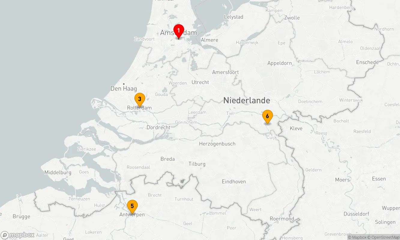 Route 7 Nächte - Holland & Belgien in Blüte