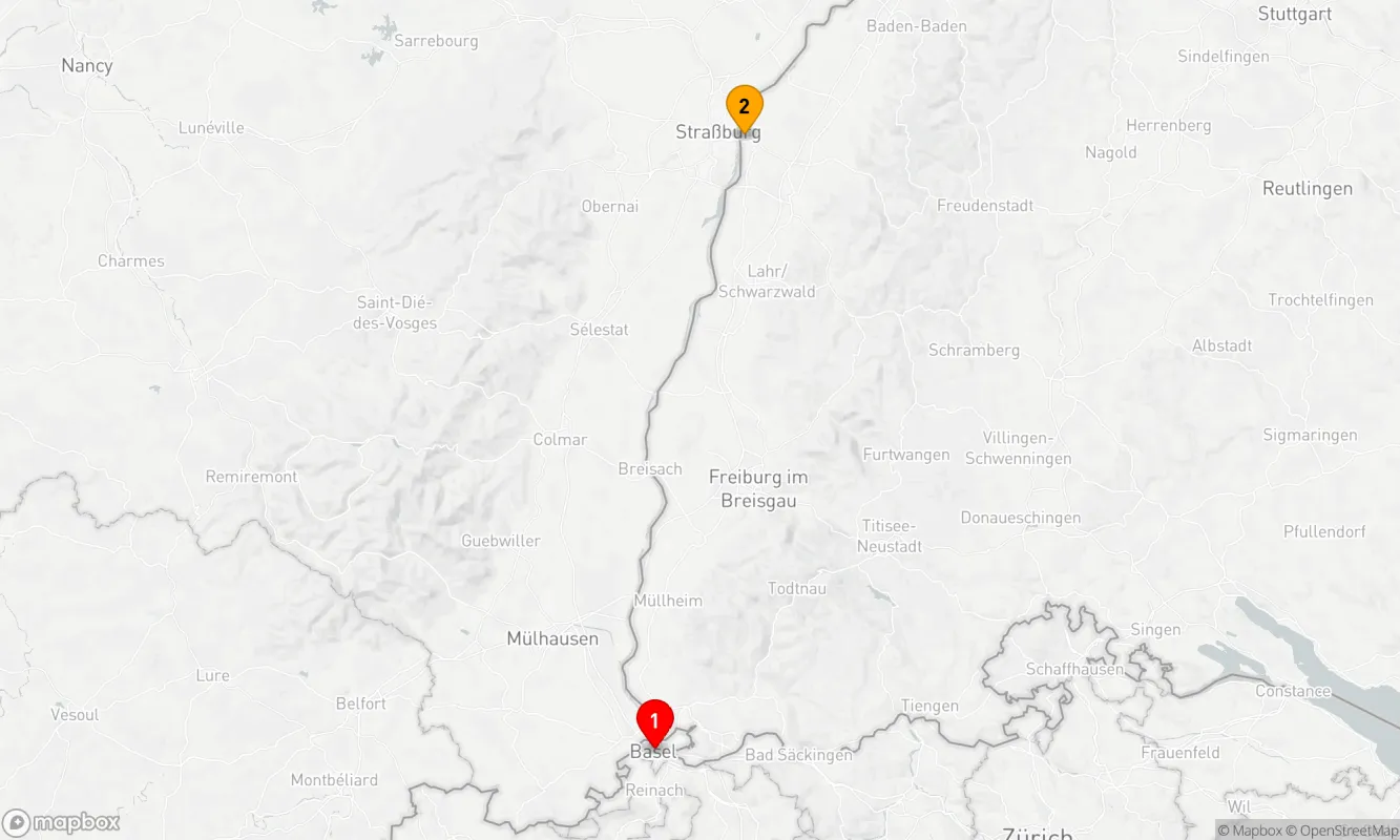 Route 2 Nächte - Jubiläums-Auszeit im Herzen des Elsass
