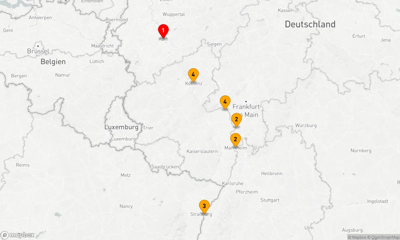 Route 4 Nächte - Schnupperreise nach Straßburg (ANN266)