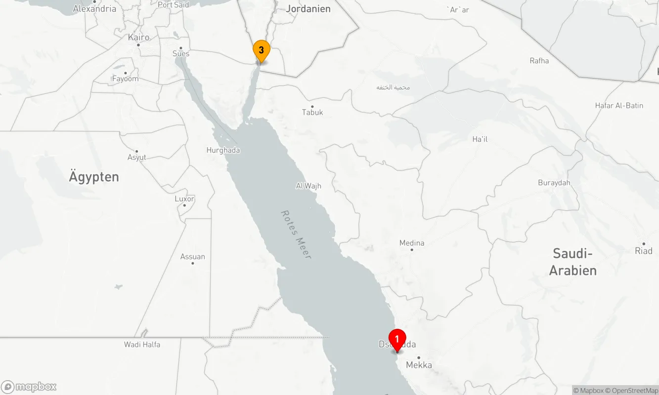Route 4 Nächte - Arabisches Märchen: Aqabas Geheimnisse entdecken