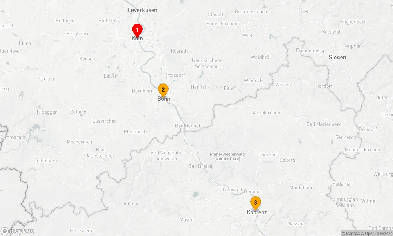 Route 3 Nächte - Vorweihnachtszeit auf Rhein und Mosel