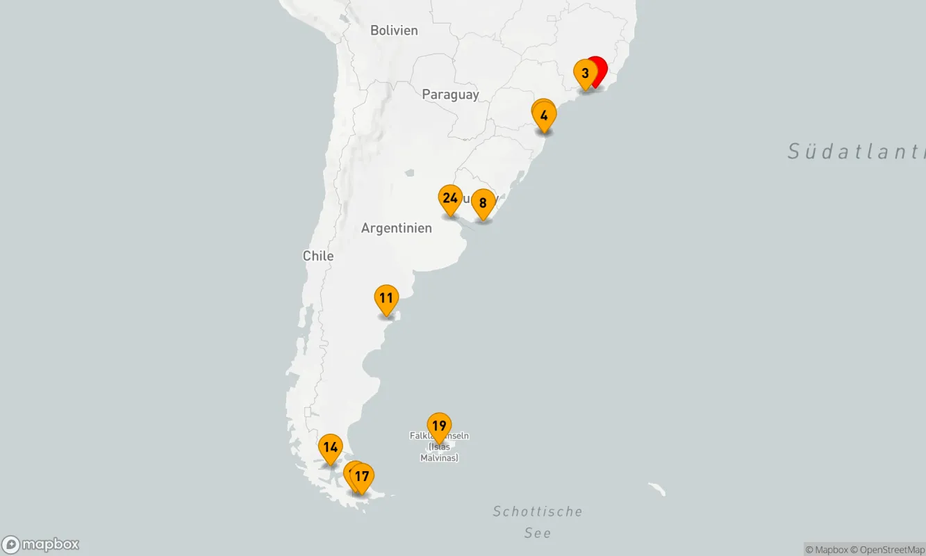 Route 24 Nächte - Von Rio bis Buenos Aires (AMA535)